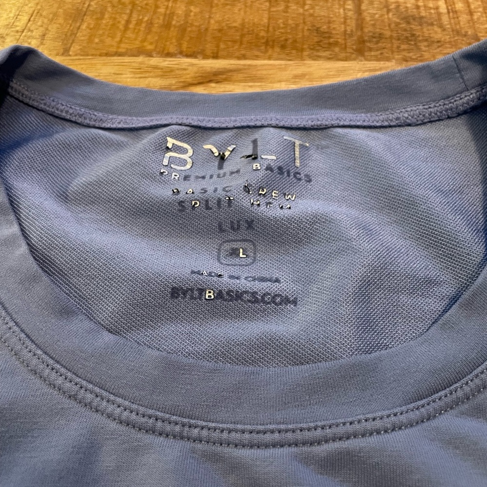 Bylt Basic Crew Split Hem Tee - image 5